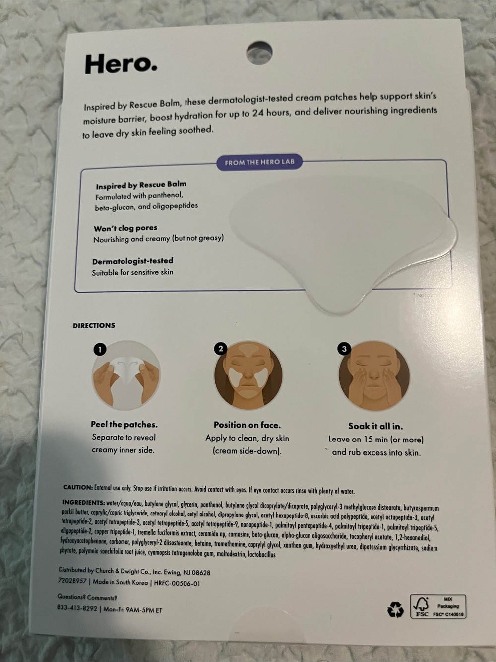 NWT Hero Cosmetics Rescue Patch - Picture 4 of 4